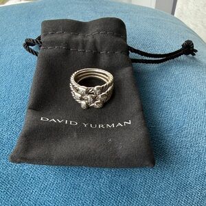David Yurman Silver Confetti Ring